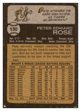 1973 Topps Baseball #130 Pete Rose Reds EX 514658