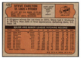 1972 Topps Baseball #420 Steve Carlton Cardinals EX 514661