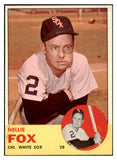 1963 Topps Baseball #525 Nellie Fox White Sox EX-MT 514677