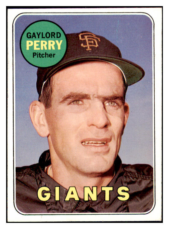 1969 Topps Baseball #485 Gaylord Perry Giants EX-MT 514694