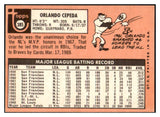 1969 Topps Baseball #385 Orlando Cepeda Braves NR-MT 514699