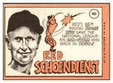 1969 Topps Baseball #462 Red Schoendienst Cardinals EX-MT 514701