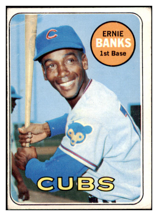 1969 Topps Baseball #020 Ernie Banks Cubs VG-EX 514709