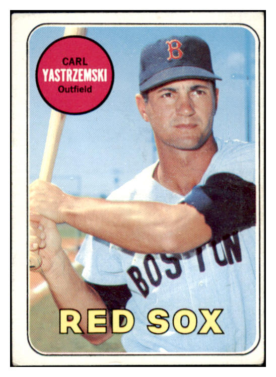 1969 Topps Baseball #130 Carl Yastrzemski Red Sox VG-EX 514710