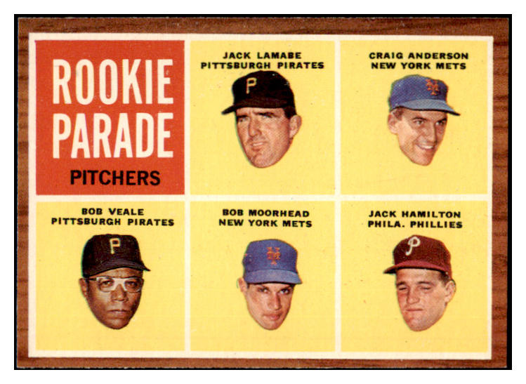 1962 Topps Baseball #593 Bob Veale Pirates NR-MT 514712