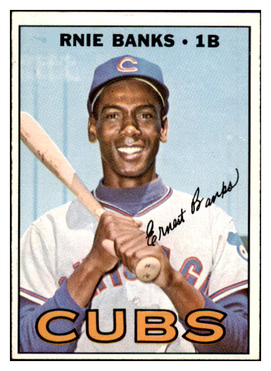 1967 Topps Baseball #215 Ernie Banks Cubs EX-MT 514713