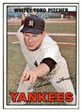 1967 Topps Baseball #005 Whitey Ford Yankees EX-MT 514721