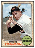 1968 Topps Baseball #020 Brooks Robinson Orioles VG-EX 514731