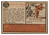 1962 Topps Baseball #176 Eddie Yost Angels EX-MT Variation 514734