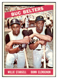 1966 Topps Baseball #099 Willie Stargell Donn Clendenon EX-MT 514739