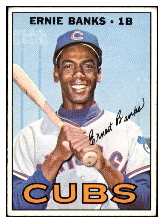 1967 Topps Baseball #215 Ernie Banks Cubs VG-EX 514744