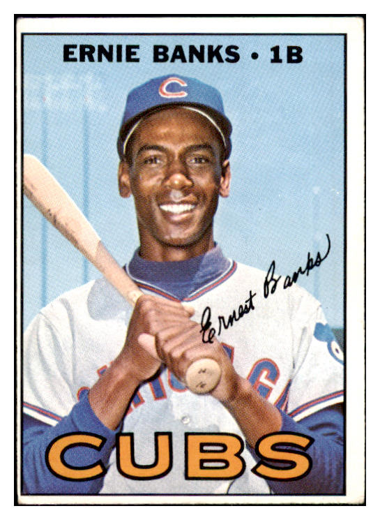 1967 Topps Baseball #215 Ernie Banks Cubs VG-EX 514745