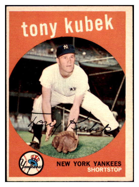 1959 Topps Baseball #505 Tony Kubek Yankees EX-MT 514751