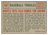 1959 Topps Baseball #461 Mickey Mantle IA Yankees VG-EX 514752