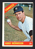 1966 Topps Baseball #490 Bobby Richardson Yankees VG-EX 514756