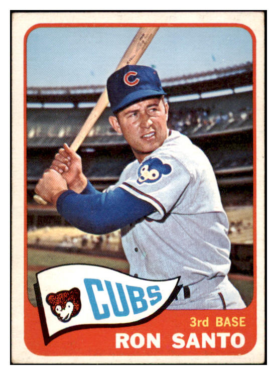 1965 Topps Baseball #110 Ron Santo Cubs VG-EX 514761