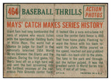 1959 Topps Baseball #464 Willie Mays IA Giants VG-EX 514766