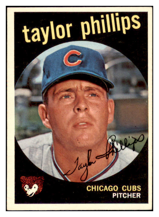 1959 Topps Baseball #113 Taylor Phillips Cubs EX-MT 514774