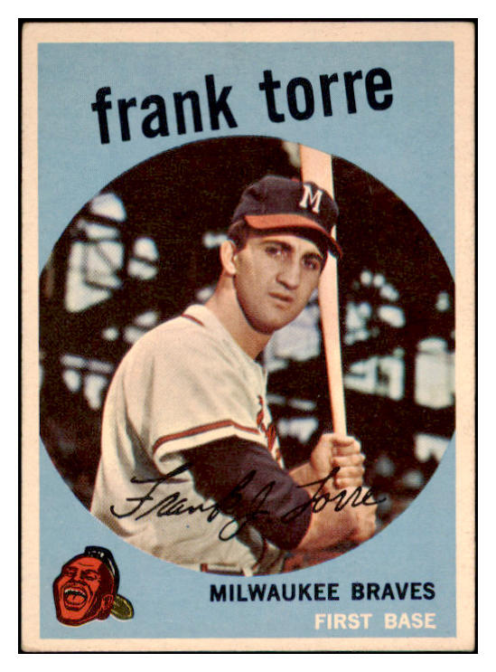 1959 Topps Baseball #065 Frank Torre Braves EX-MT 514782