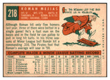 1959 Topps Baseball #218 Roman Mejias Pirates EX-MT 514795