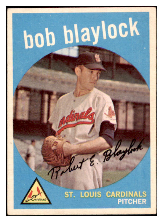 1959 Topps Baseball #211 Bob Blaylock Cardinals EX-MT 514796