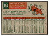 1959 Topps Baseball #184 Harvey Haddix Reds EX-MT 514797