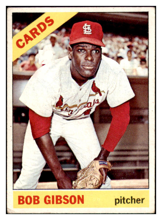 1966 Topps Baseball #320 Bob Gibson Cardinals VG-EX 514803