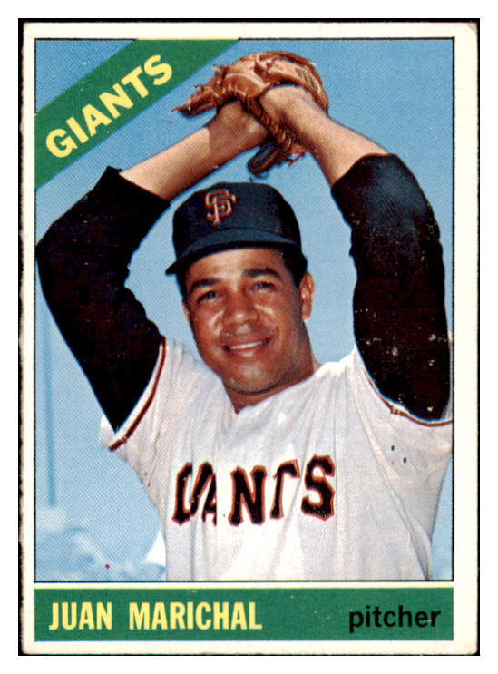 1966 Topps Baseball #420 Juan Marichal Giants VG-EX 514804