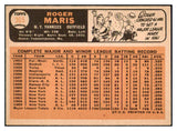 1966 Topps Baseball #365 Roger Maris Yankees VG-EX 514805