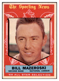 1959 Topps Baseball #555 Bill Mazeroski A.S. Pirates EX 514807