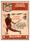 1959 Topps Baseball #553 Orlando Cepeda A.S. Giants VG-EX 514809