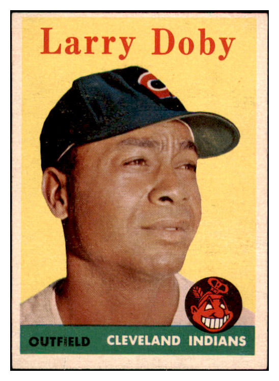 1958 Topps Baseball #424 Larry Doby Indians EX-MT 514811