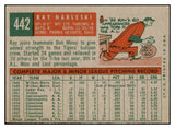 1959 Topps Baseball #442 Ray Narleski Tigers EX-MT 514815