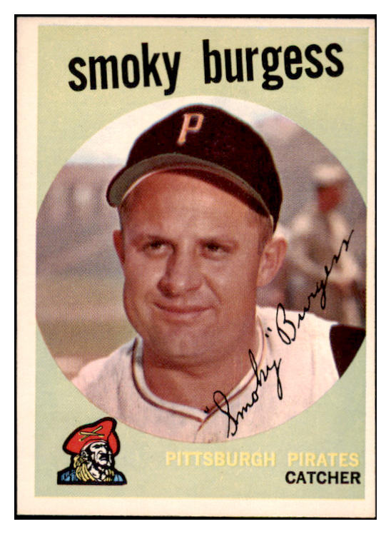 1959 Topps Baseball #432 Smoky Burgess Pirates EX-MT 514818