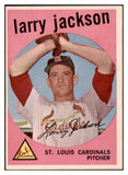 1959 Topps Baseball #399 Larry Jackson Cardinals EX-MT 514821