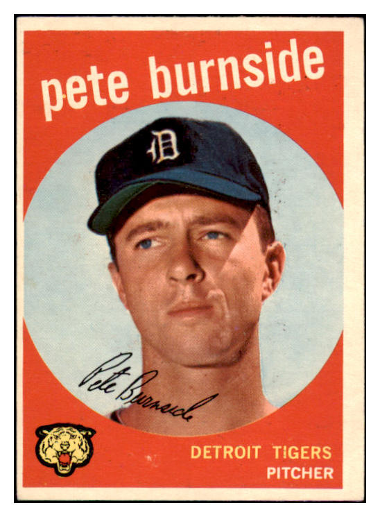 1959 Topps Baseball #354 Pete Burnside Tigers EX-MT 514828