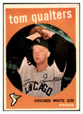 1959 Topps Baseball #341 Tom Qualters White Sox EX-MT 514829