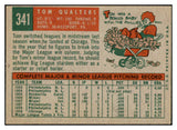 1959 Topps Baseball #341 Tom Qualters White Sox EX-MT 514829