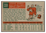 1959 Topps Baseball #331 Steve Boros Tigers EX-MT 514831