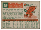 1959 Topps Baseball #488 Walt Moryn Cubs EX-MT 514836