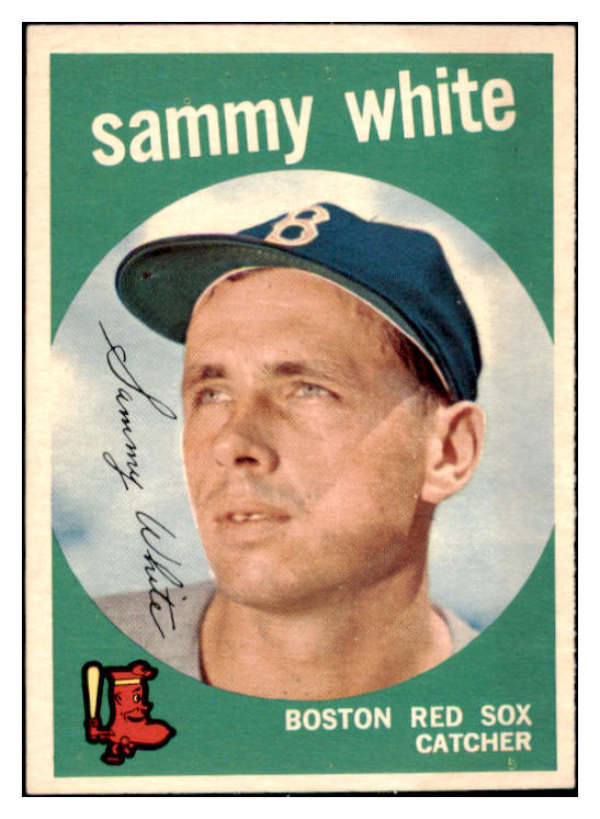 1959 Topps Baseball #486 Sammy White Red Sox EX-MT 514837