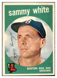 1959 Topps Baseball #486 Sammy White Red Sox EX-MT 514837