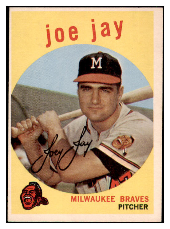 1959 Topps Baseball #273 Joe Jay Braves EX-MT 514842