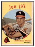 1959 Topps Baseball #273 Joe Jay Braves EX-MT 514842