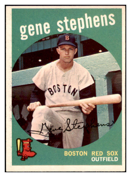 1959 Topps Baseball #261 Gene Stephens Red Sox EX-MT 514843