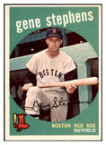 1959 Topps Baseball #261 Gene Stephens Red Sox EX-MT 514843