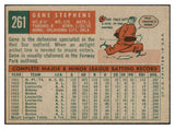 1959 Topps Baseball #261 Gene Stephens Red Sox EX-MT 514843