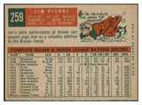 1959 Topps Baseball #259 Jim Pisoni Braves EX-MT 514844