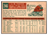 1959 Topps Baseball #246 J.W. Porter Senators EX-MT 514845