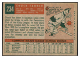 1959 Topps Baseball #234 Chuck Tanner Cubs EX-MT 514847